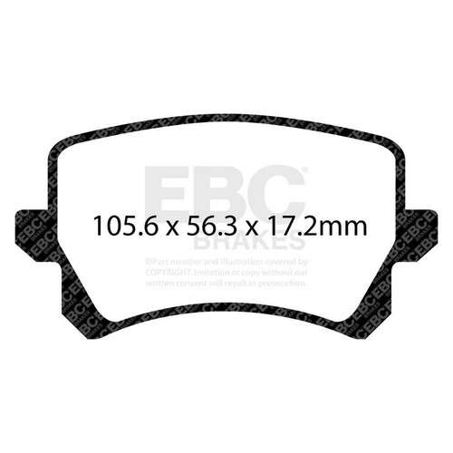 Dp42278r ebc yellowstuff rear - ebc,