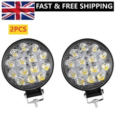2Pcs 4" LED Work Light Bar